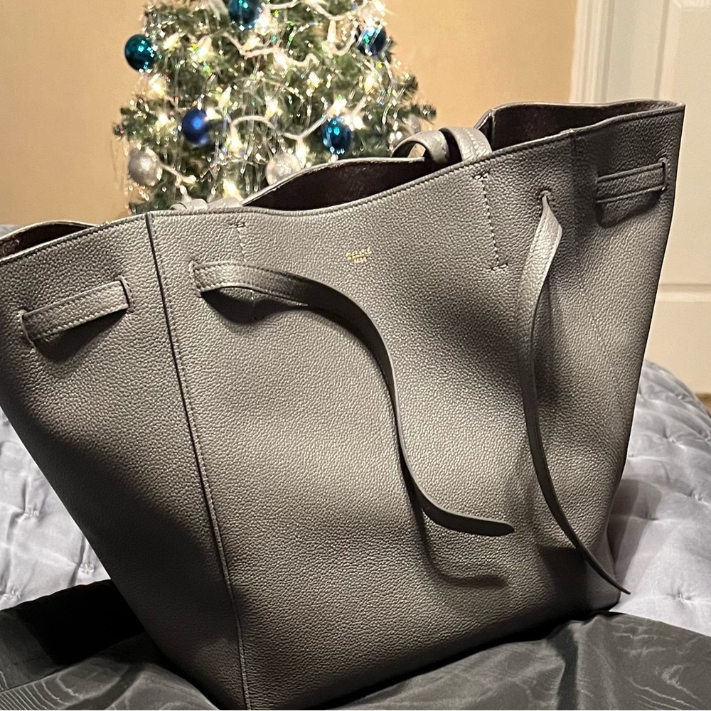 NEW Authentic Celine Cabas Phantom tote
